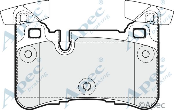 APEC BRAKING Jarrupala, levyjarru PAD1769